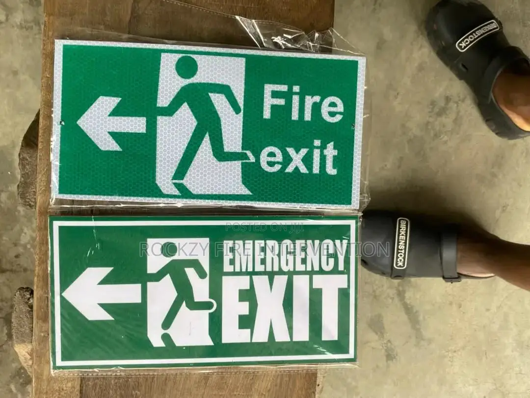 Fire Exit Signage