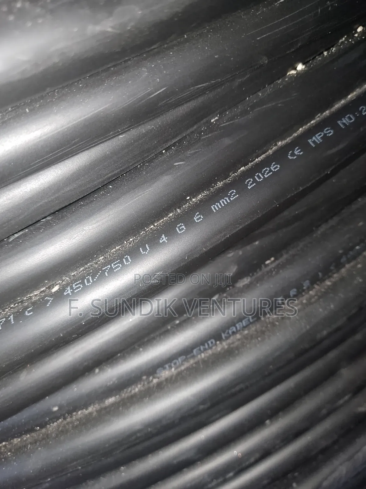 6mm 4core Flexible Cable