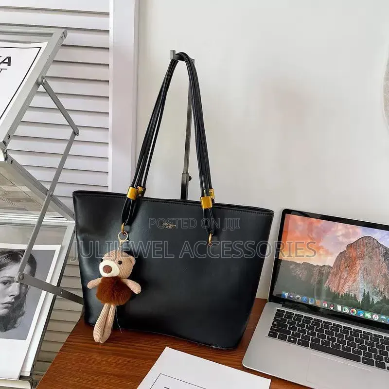 Ladies Trending Office Handbags With Teddy Bear