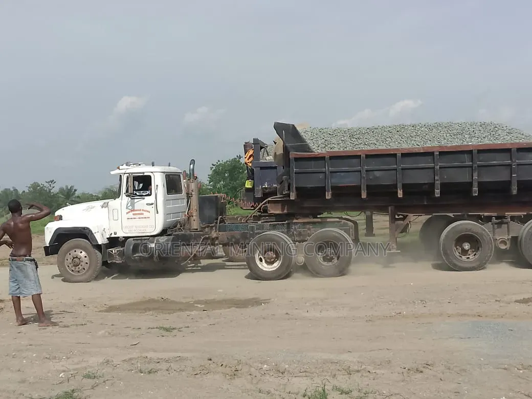 Iron Black 3/4 1/2 Chippings - Ivo Ebonyi to Owerri, Onitsha`