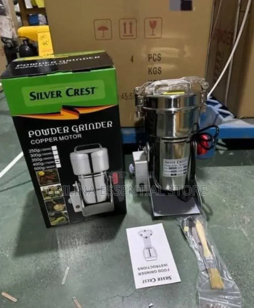 400gram Silver Crest Powder Grinder (Pure Copper Motor)