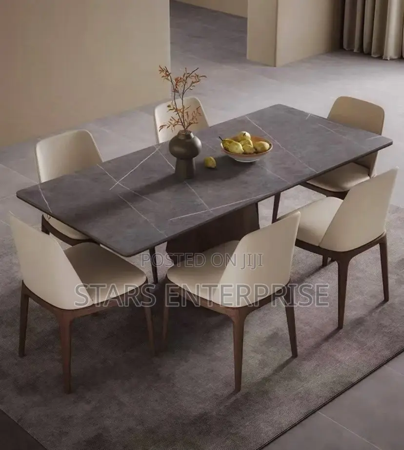 6 Seater Deluxe Marble Dining