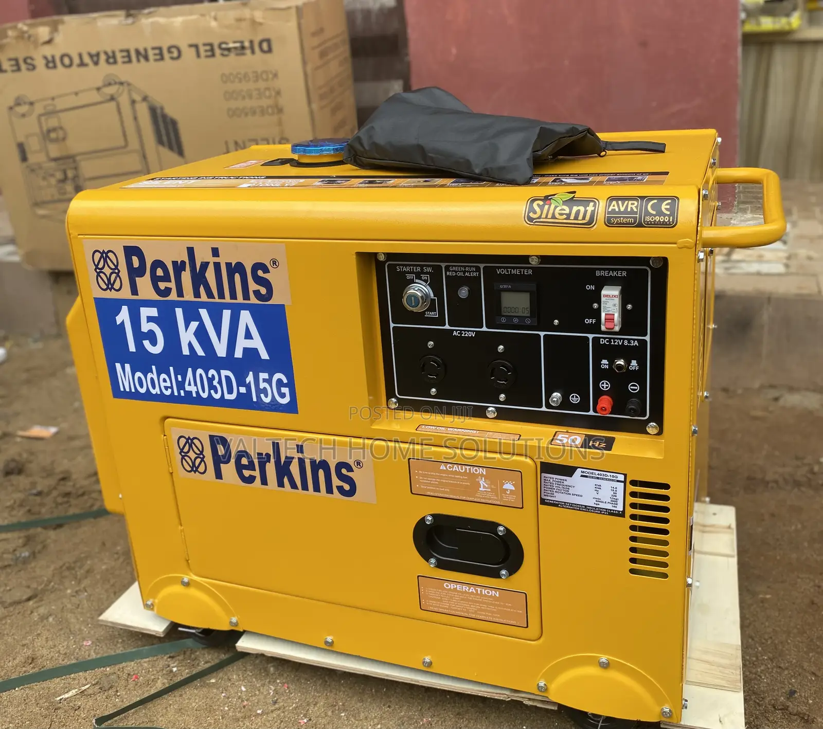 Reliable 15KVA Perkins Generator – Low Noise, High Performance