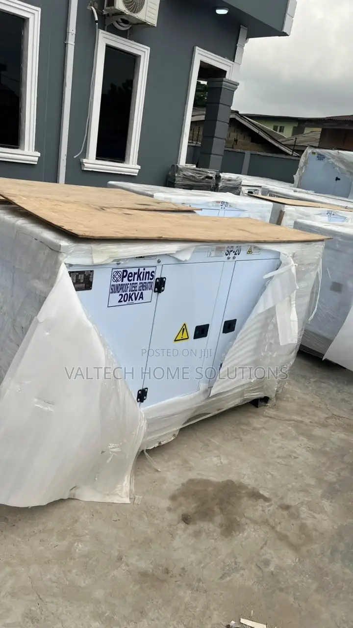 20KVA Perkins Soundproof Diesel Generator – 100% Copper Coil