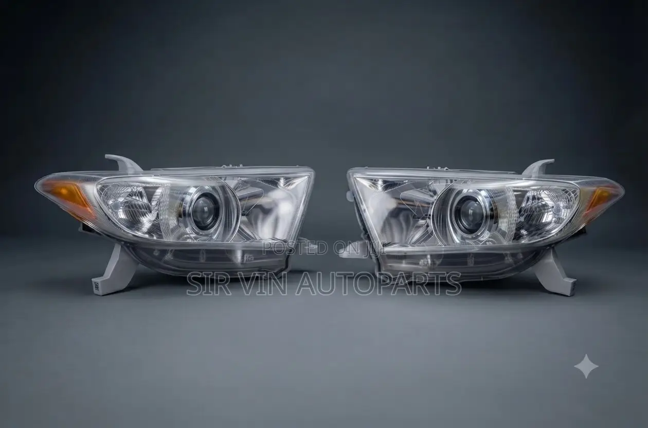 OEM 2012 Toyota Highlander Headlight/Headlamp Assembly – Complete Set