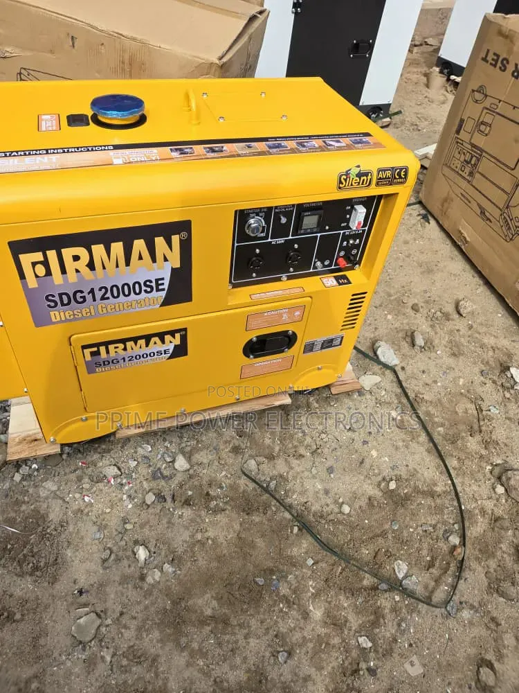 10kVA Firman Soundproof Diesel Generator – 100% Copper Coil