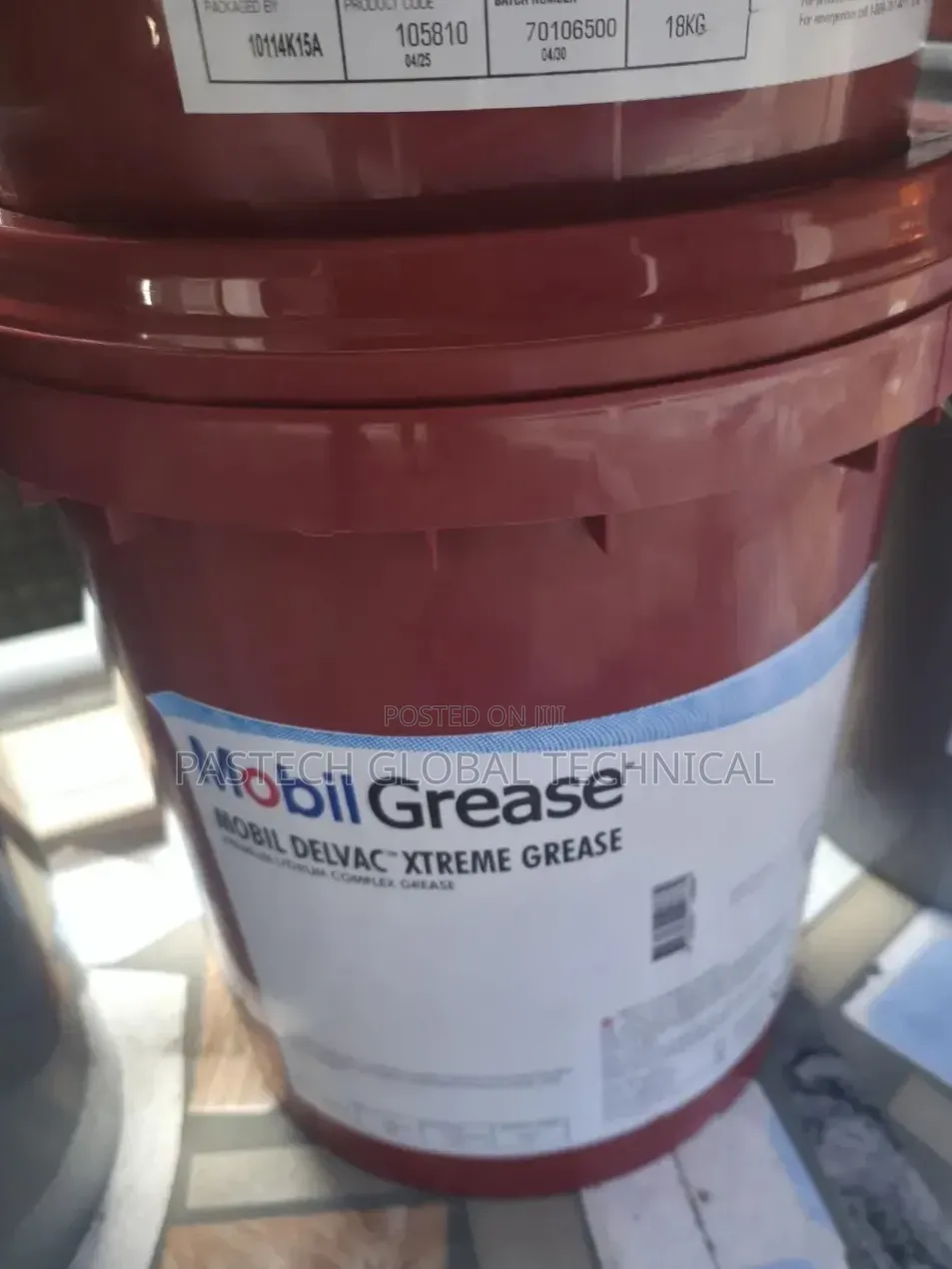 18kg--Bucket Mobil Delvac Xtreme Grease