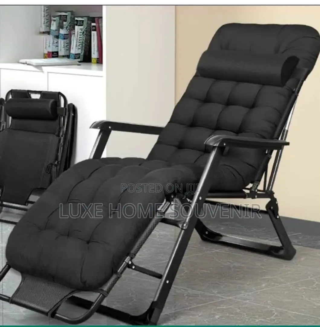 Adjustable Back Rest Foldable Reclining Metal Chair