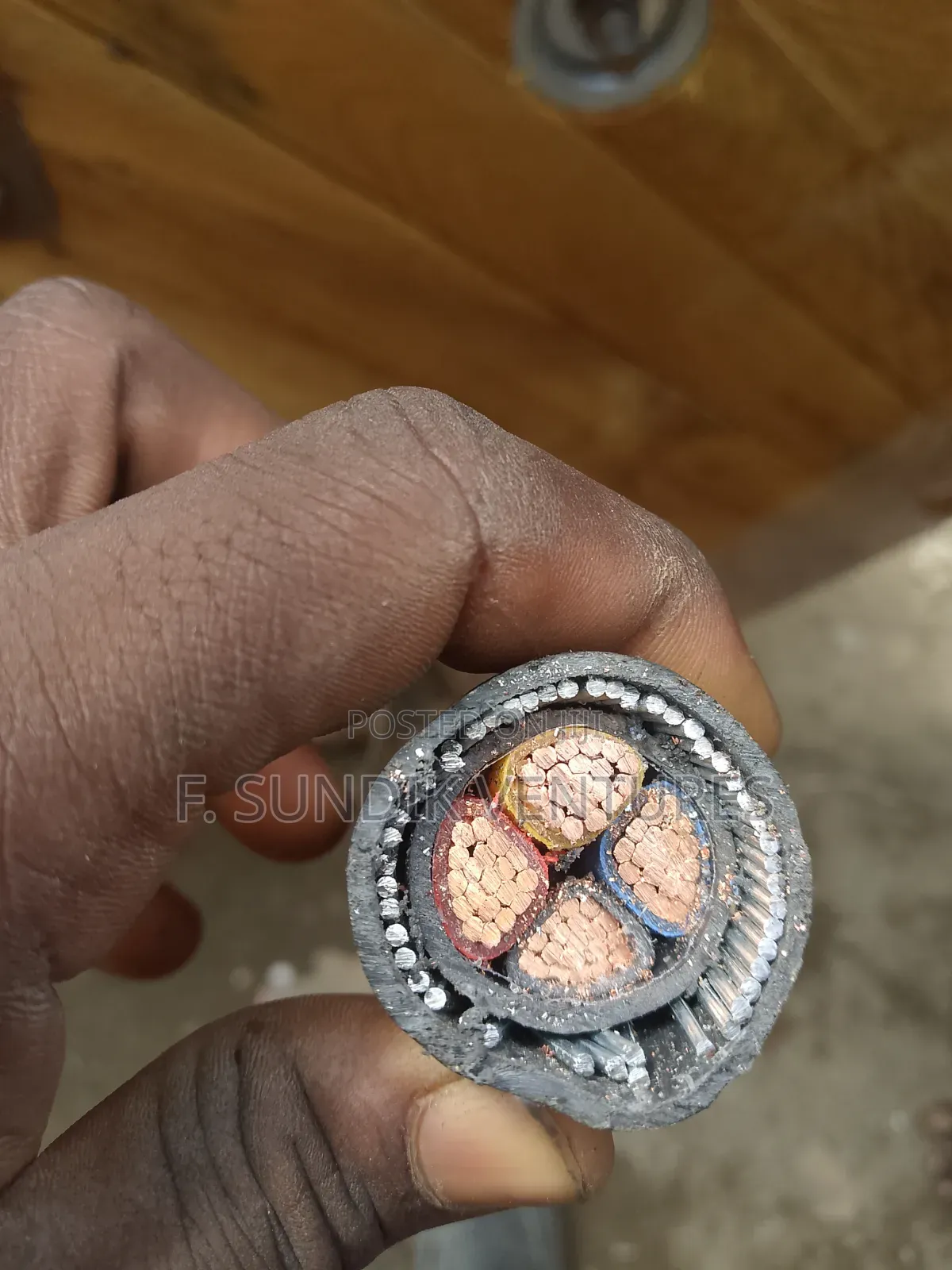 50mm 4core Armored Cable