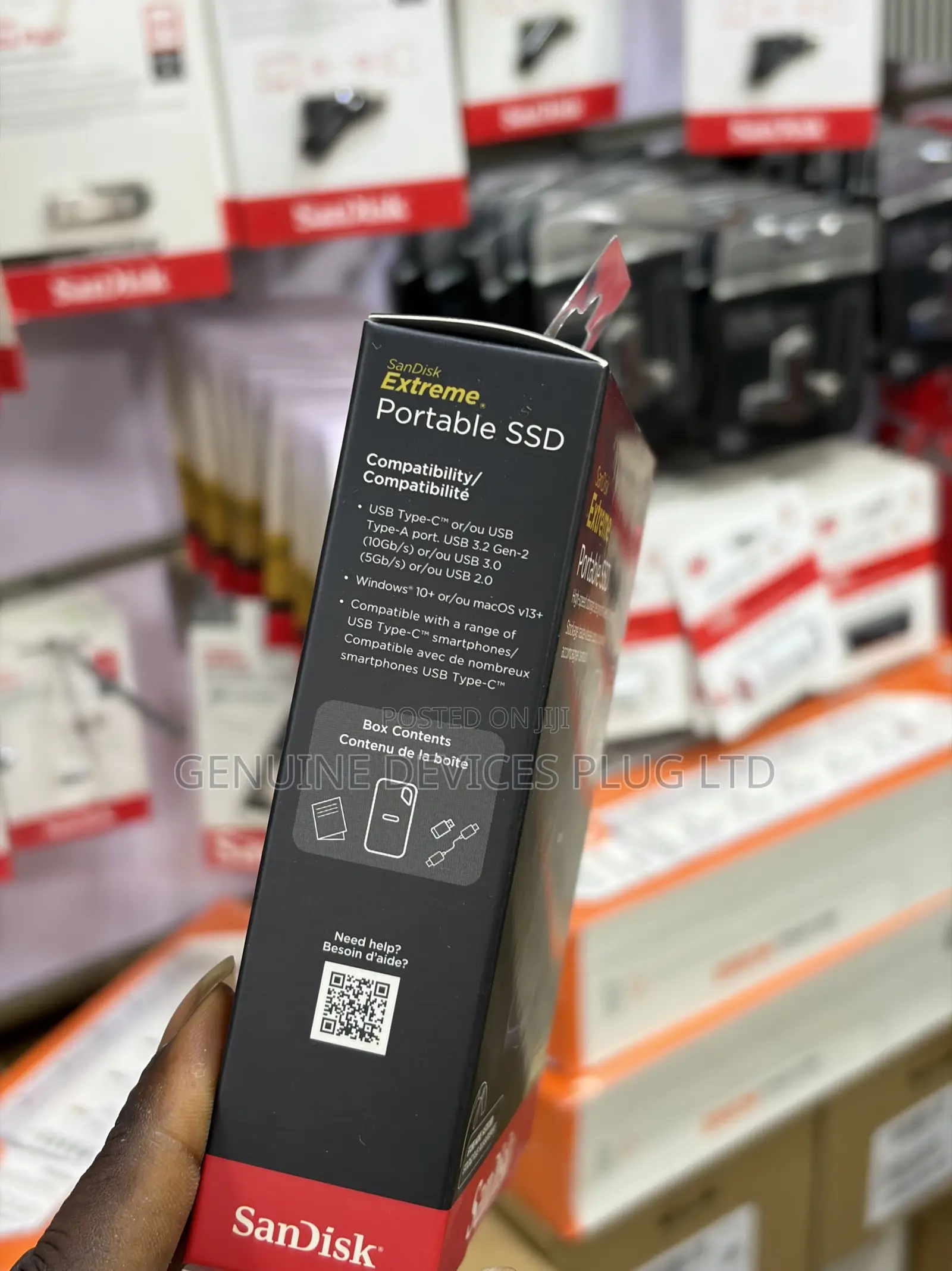 SanDisk Extreme Portable SSD - 1TB