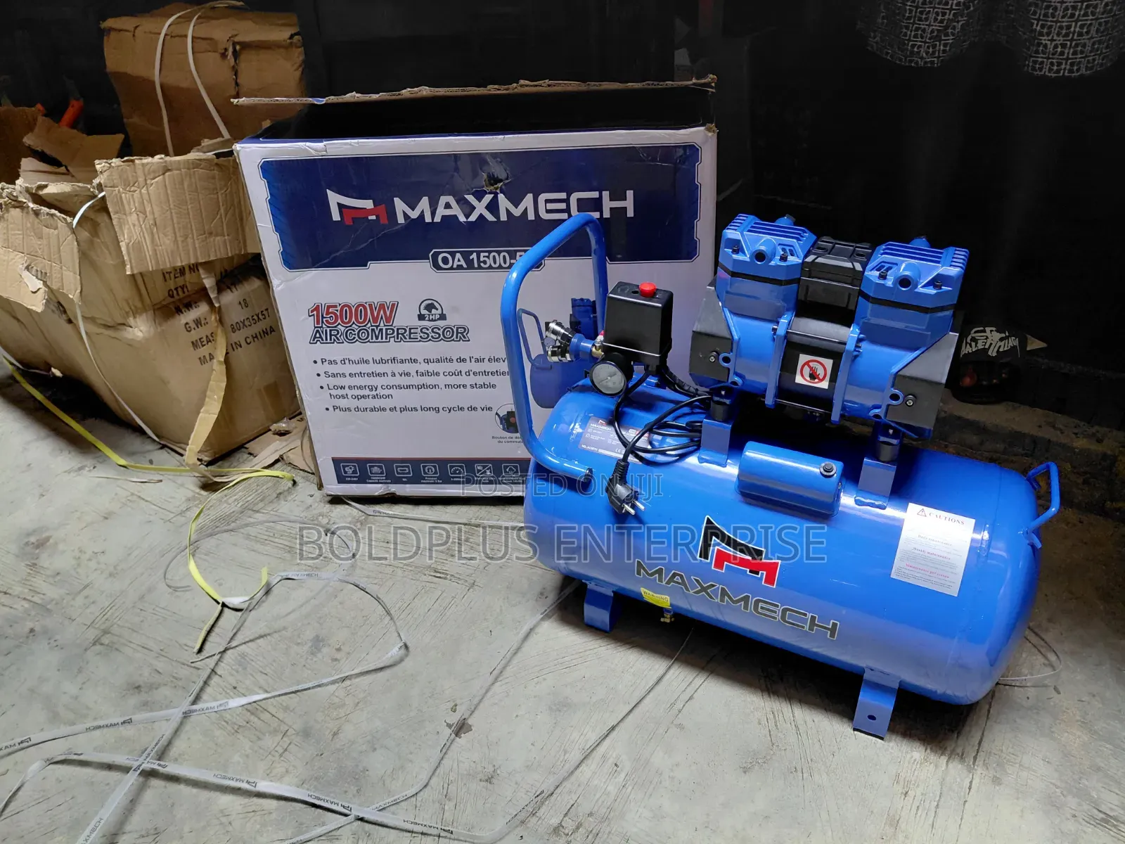 50 Litre Electric Air Compressor Machine