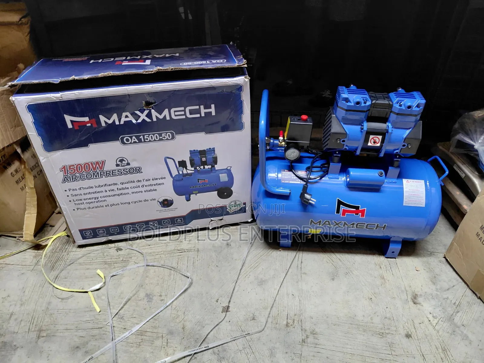 50 Litre Electric Air Compressor Machine