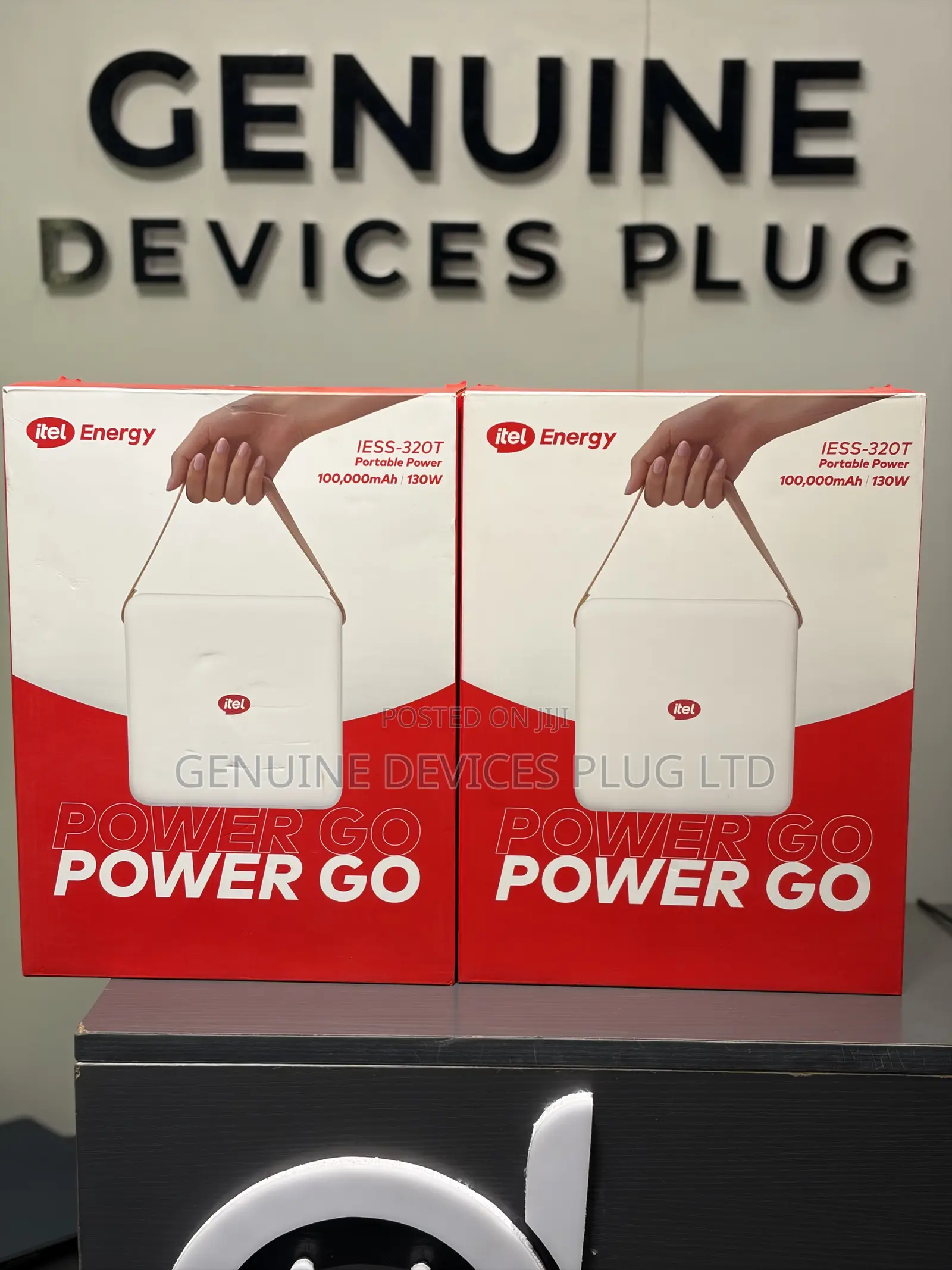 Itel 130W Portable Power Station – 320Wh Smart Backup Itel Power Go