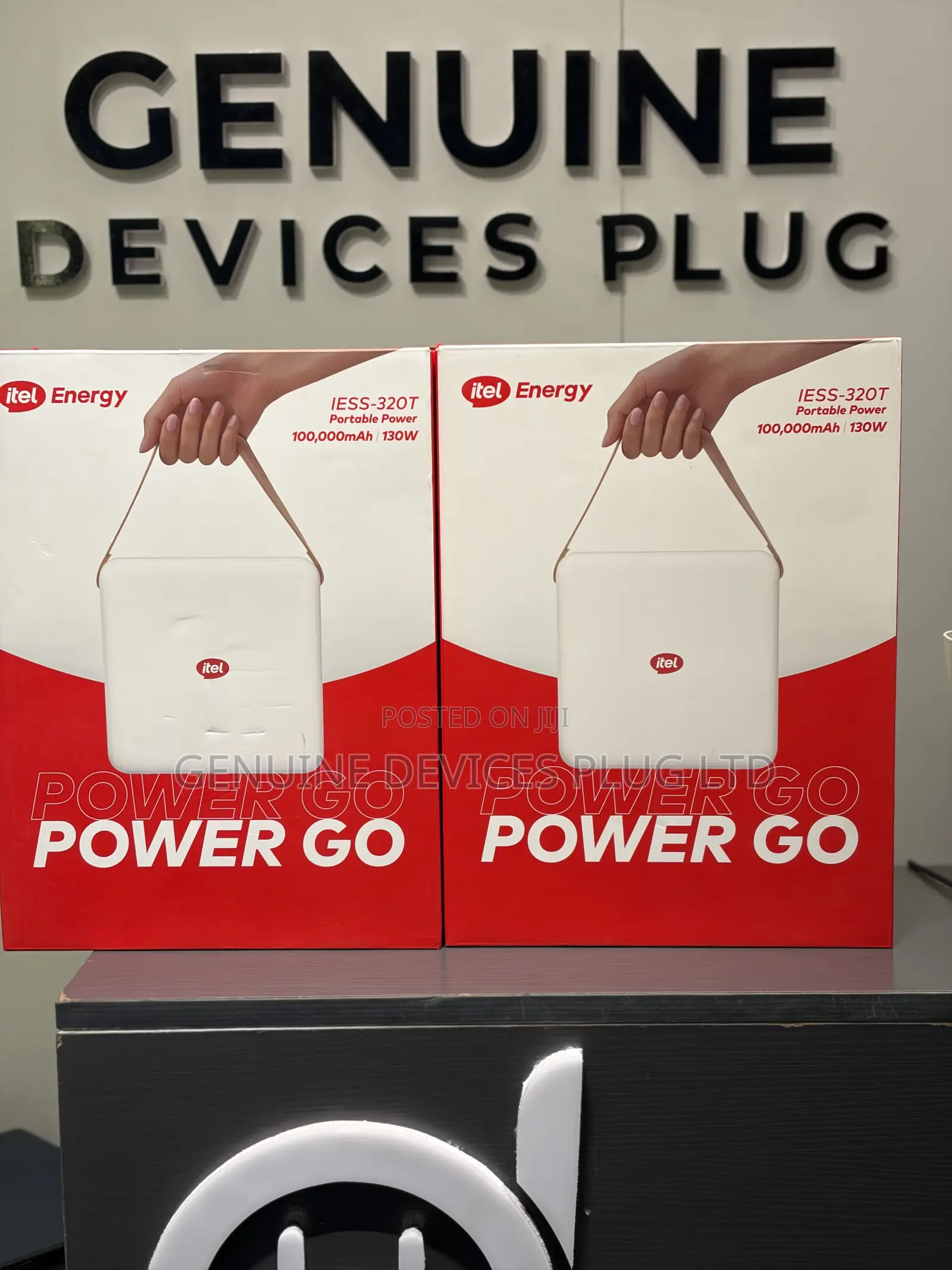 Itel 130W Portable Power Station – 320Wh Smart Backup Itel Power Go