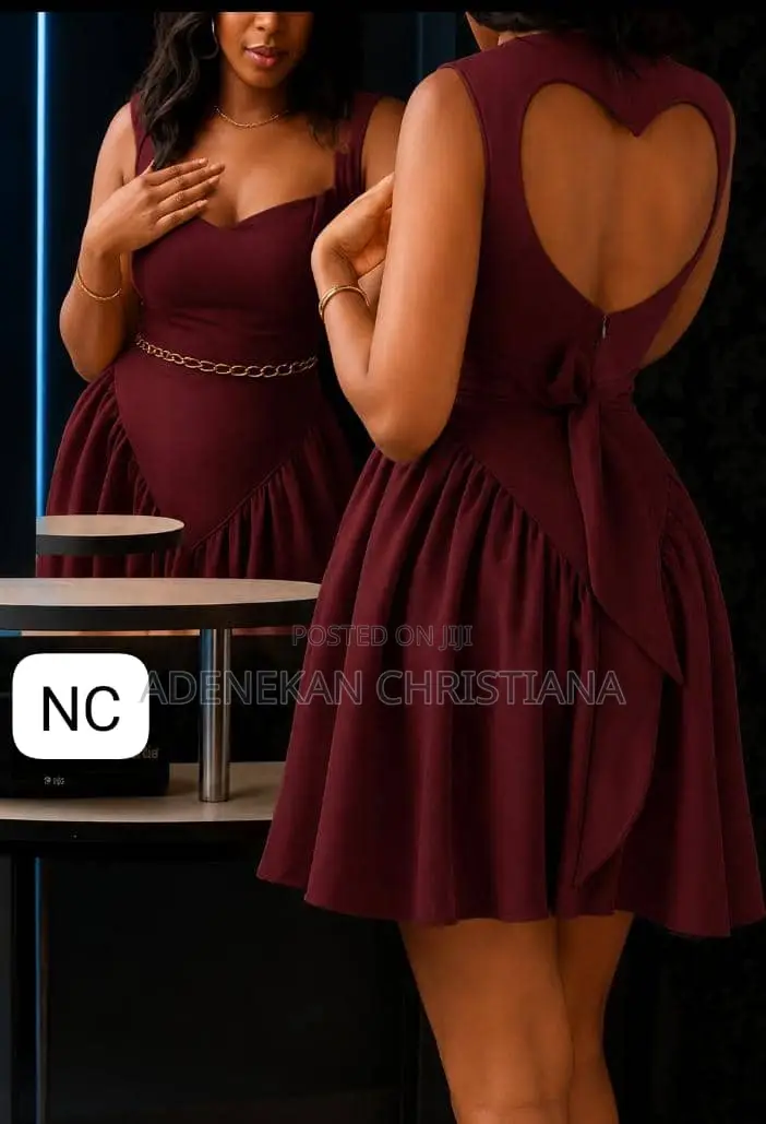 Heart Back Sweetheart Mini Dress