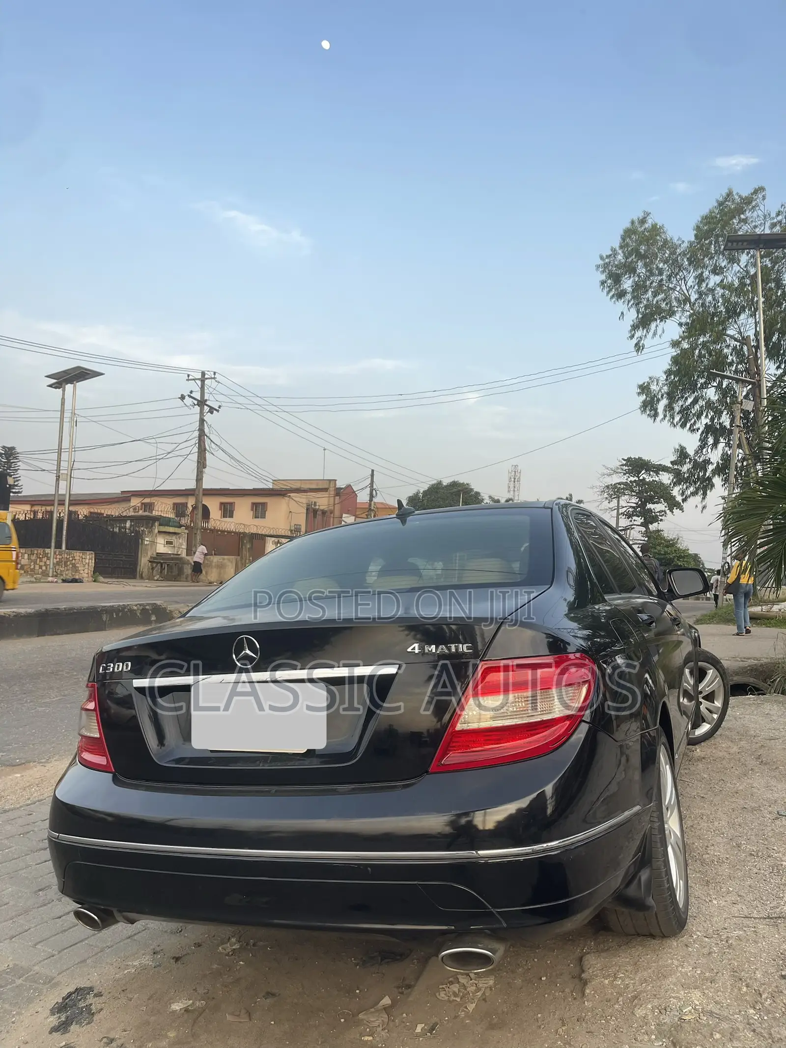 Mercedes-Benz C300 2008 Black
