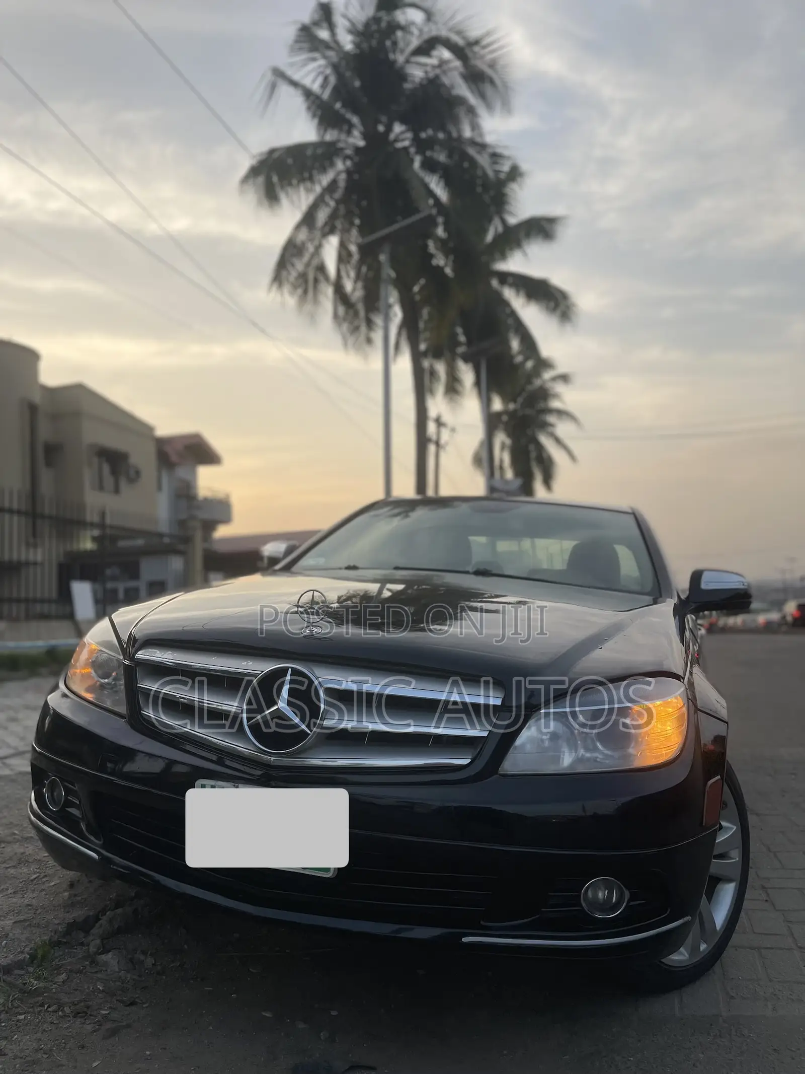 Mercedes-Benz C300 2008 Black
