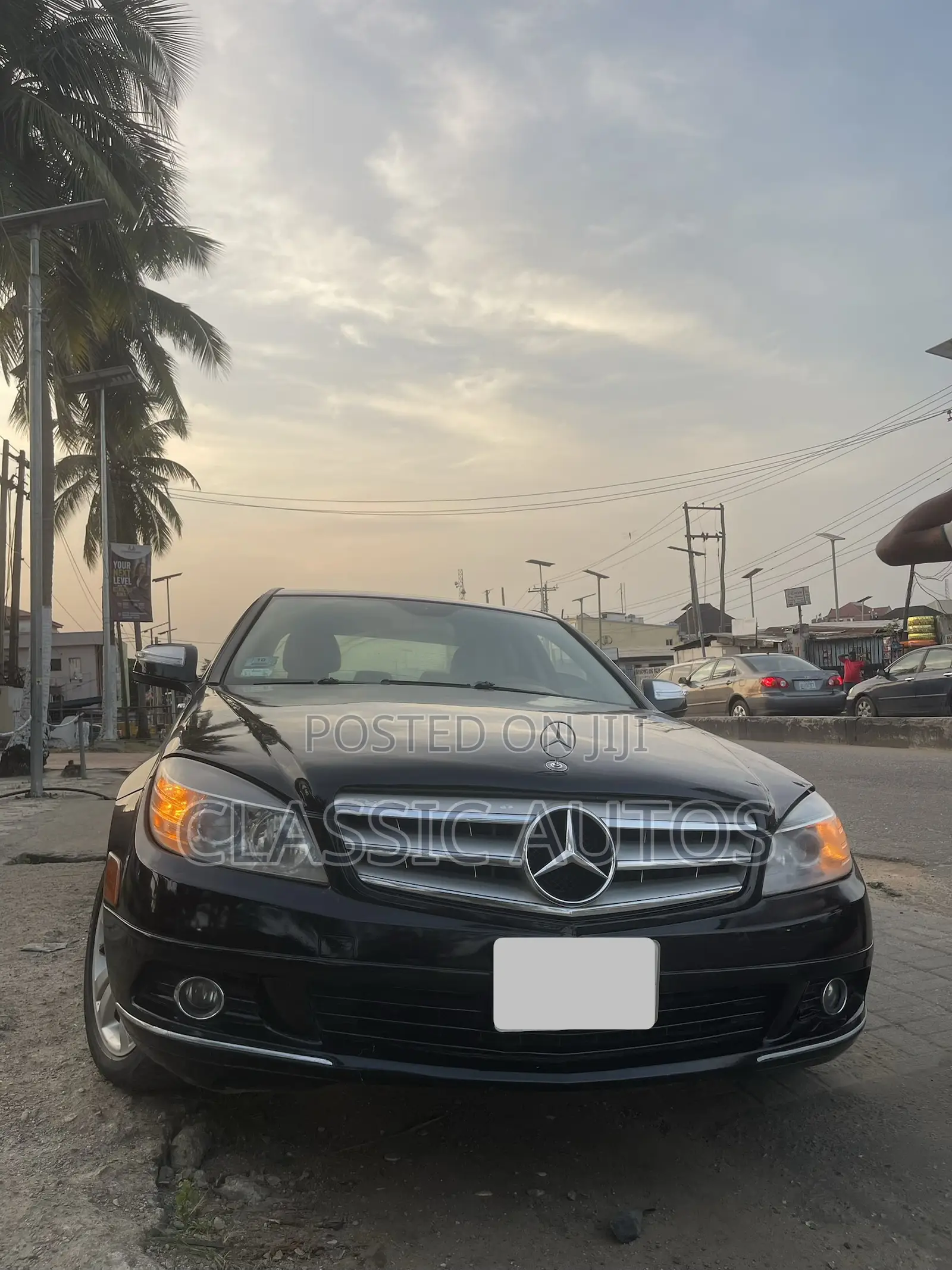 Mercedes-Benz C300 2008 Black