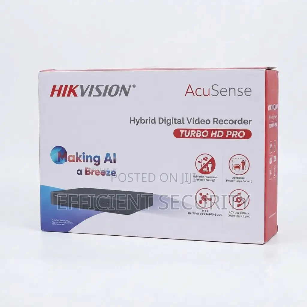 Hikvision 4-Channel AcuSense Turbo HD DVR iDS-7204HQHI-M1/XT