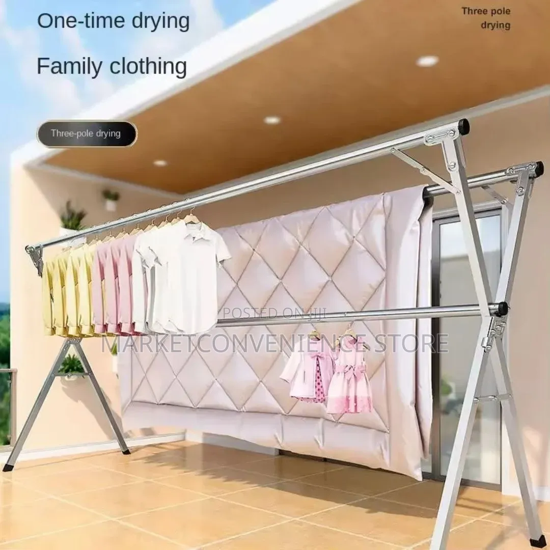 185cm Stainless Steel Foldable Clothes Dryer