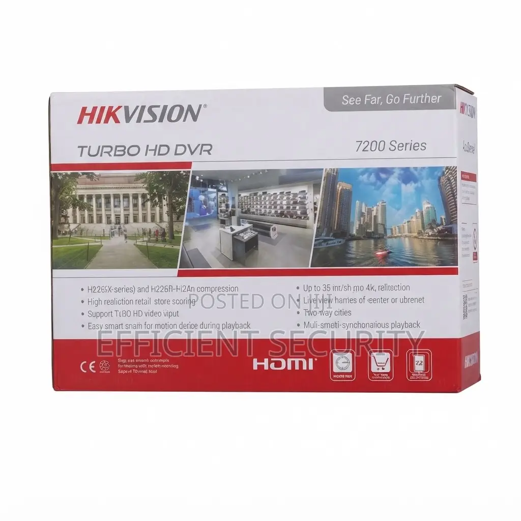 Hikvision 8-Channel AcuSense Turbo HD DVR – iDS-7208HQHI-M1/E