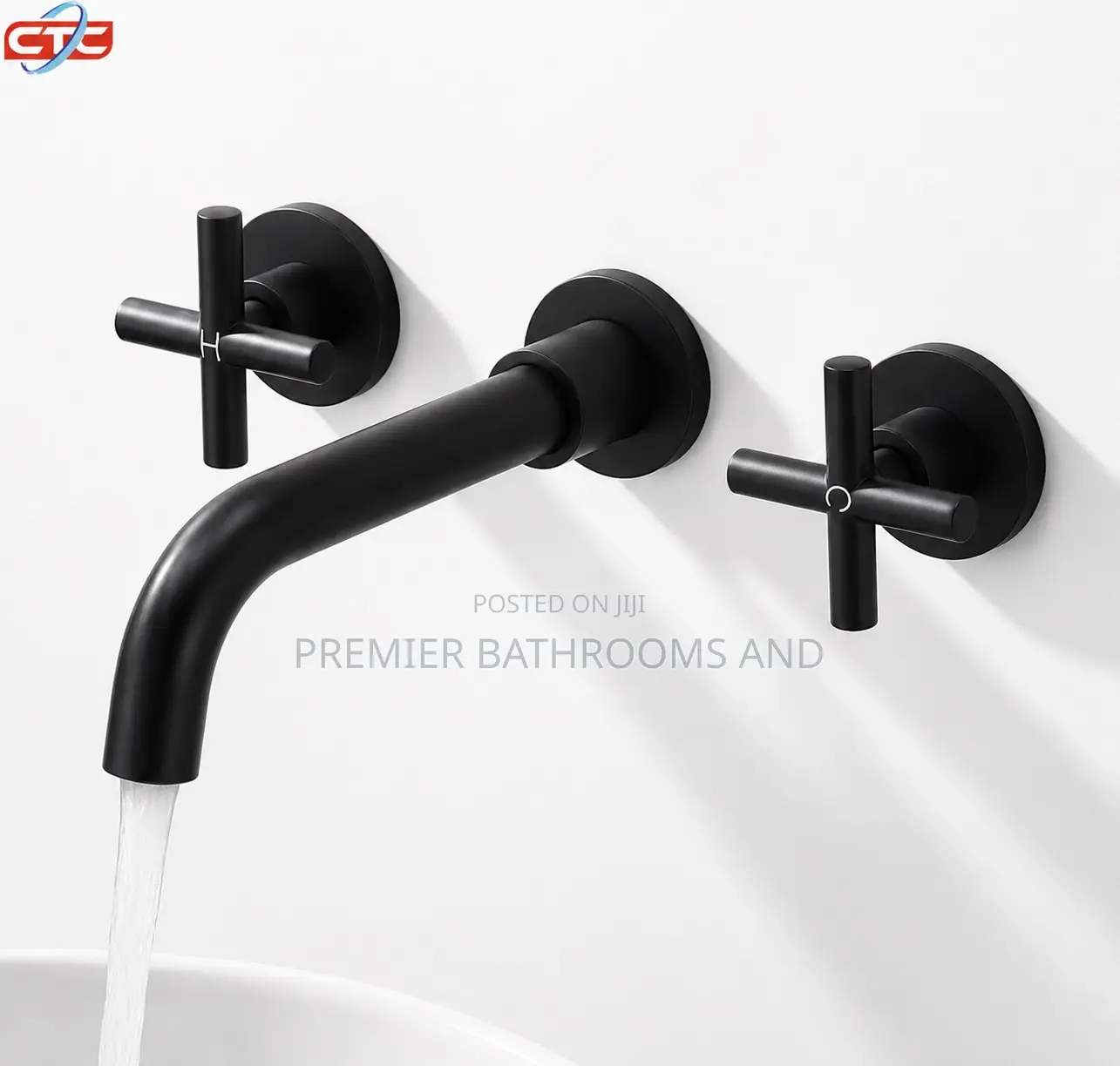 Wall Conduit Black Tap Mixer