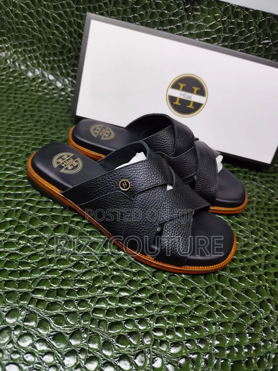 Original Italian Hilal Slippers for Men's 100% Authentic Guaranteed