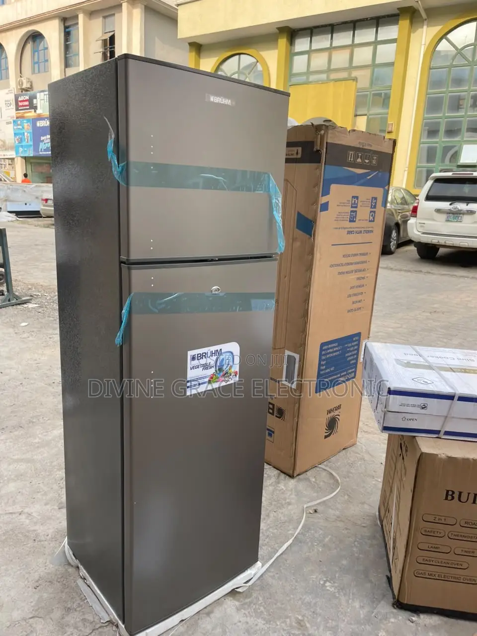 Brand New 255 Litres Double Door Bruhm Fridge