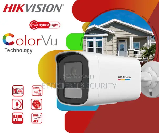 Hikvision 4MP ColorVu 3.0 Bullet DS-2CD1T47G3-LIU/SRB (2.8mm)