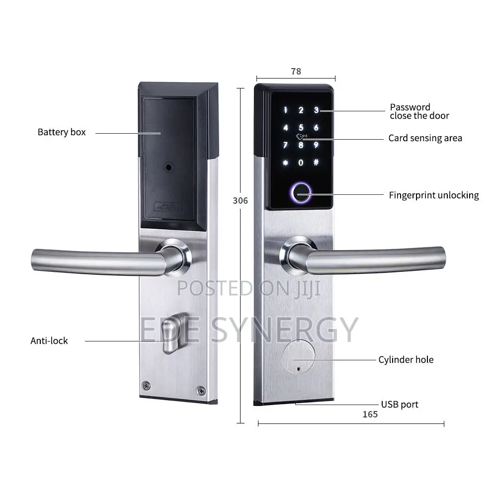 Hotel Stainless Steel Fingerprint Keyless Entry TTLock
