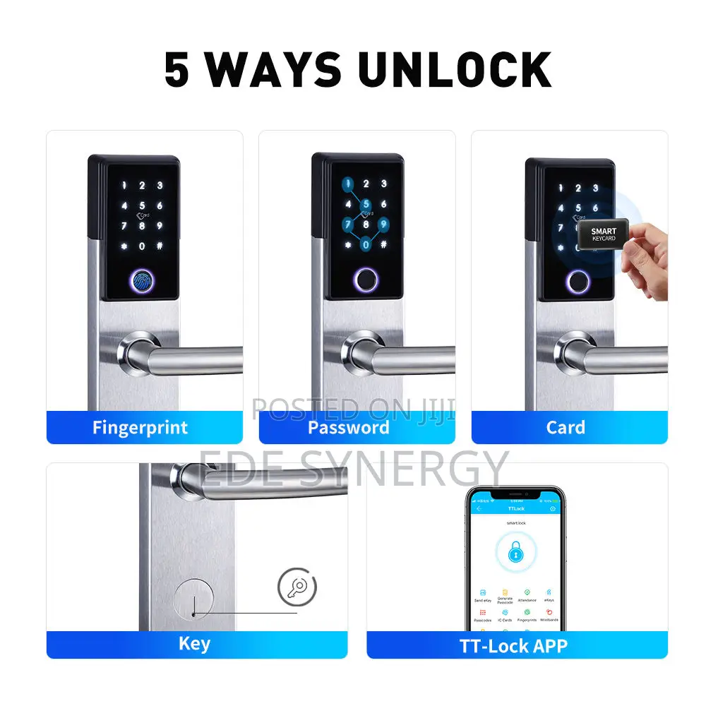 Hotel Stainless Steel Fingerprint Keyless Entry TTLock