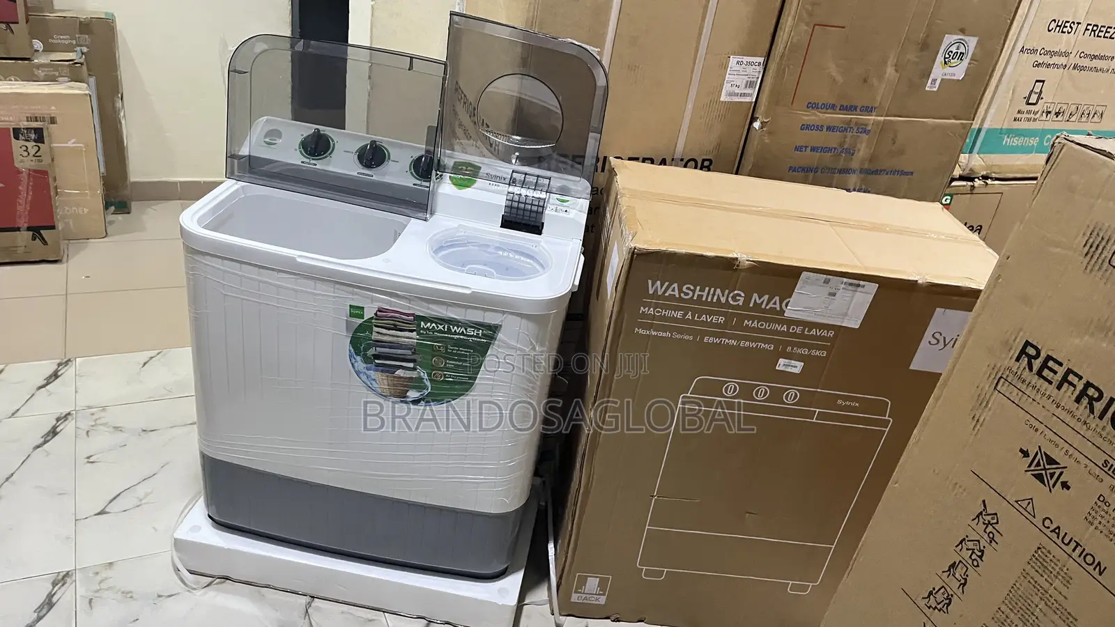 Synix E8wtmn/E8wtmg 8.5KG Twin Tub – Reliable Family Washer