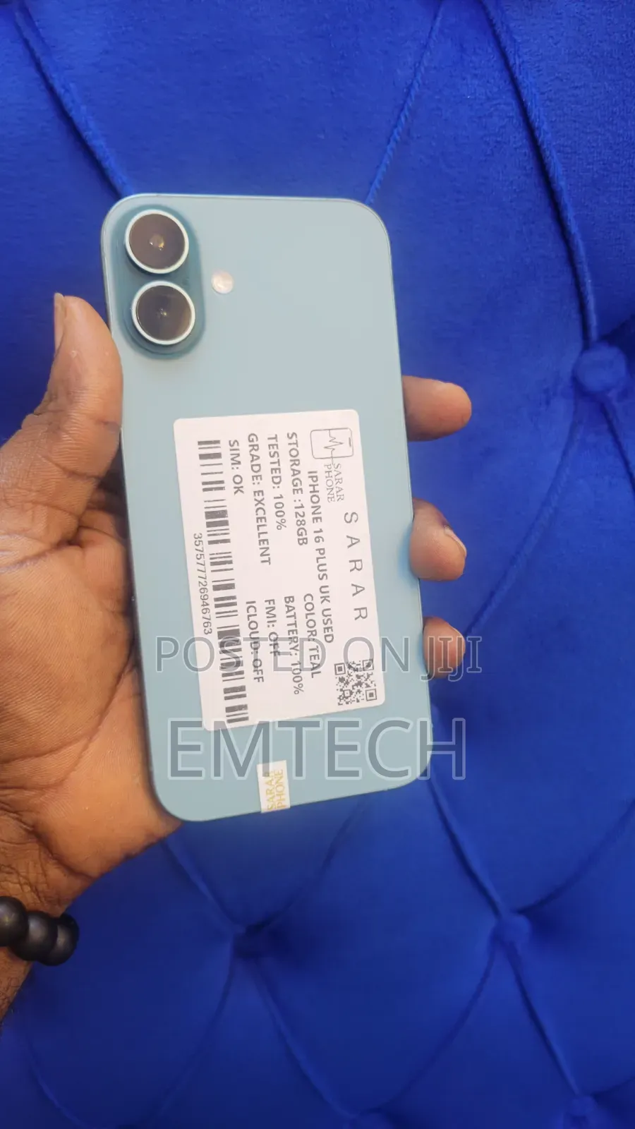 Apple iPhone 16 Plus 128 GB Blue