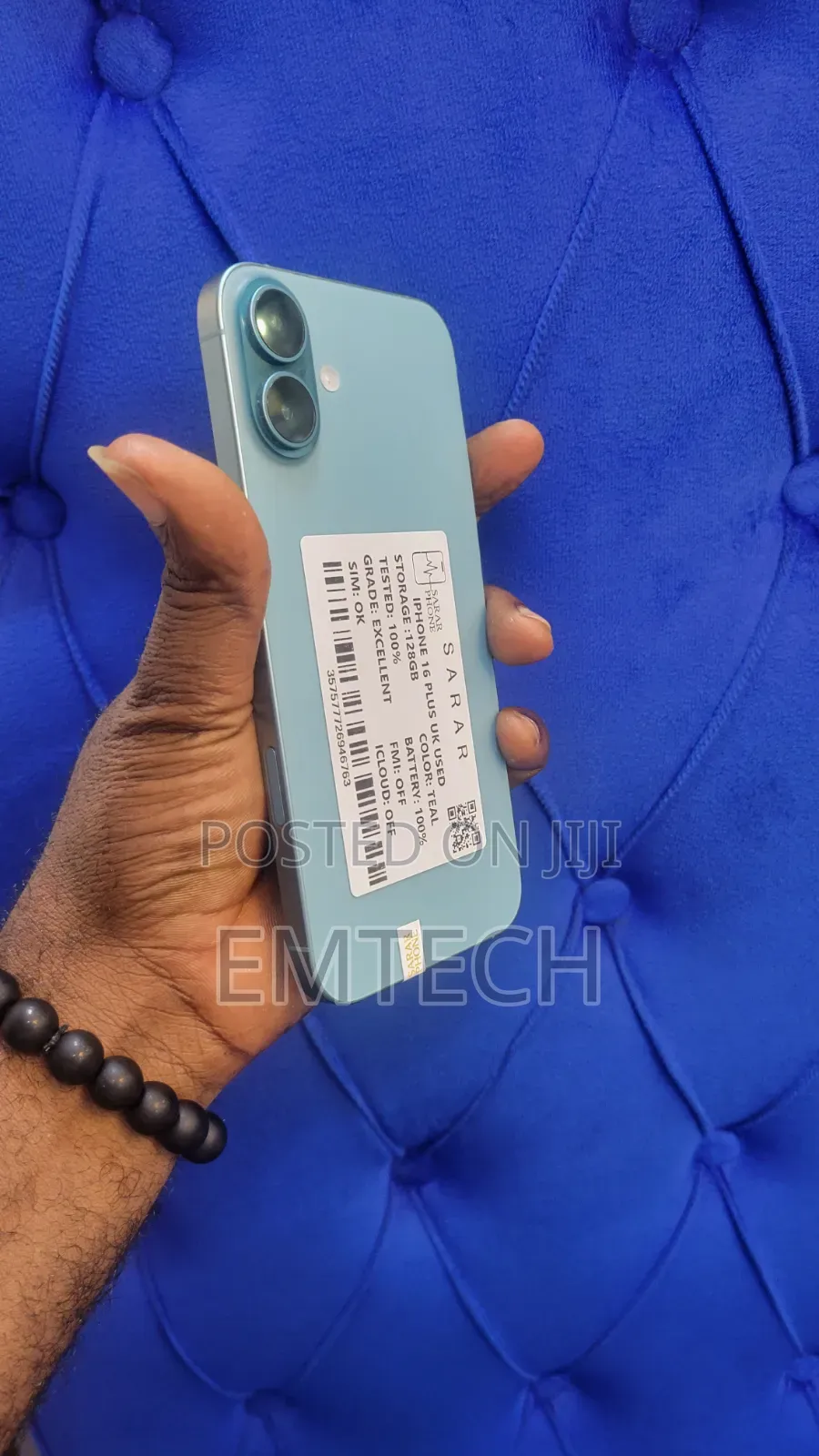 Apple iPhone 16 Plus 128 GB Blue