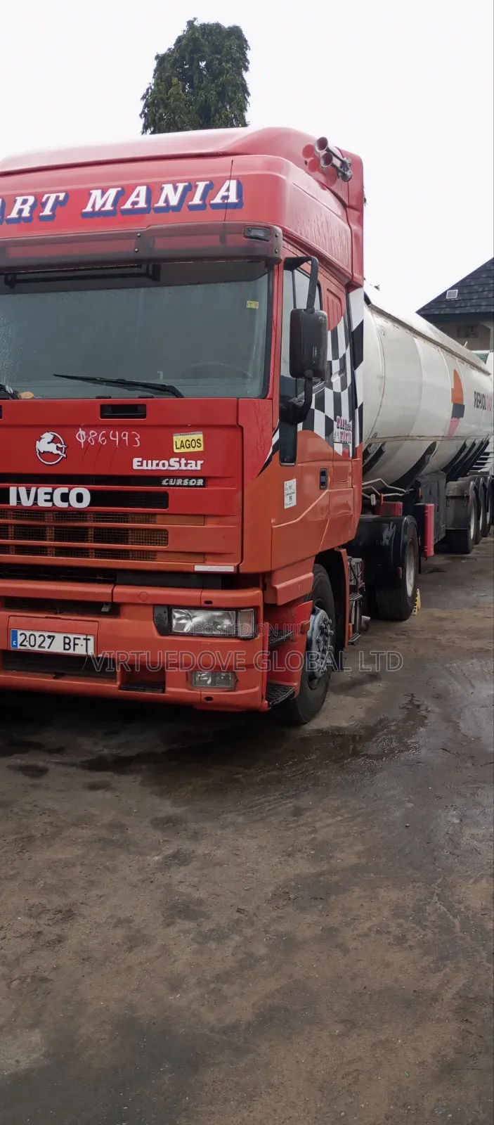 Truck Head Tractor Unit for Tanker Trailer