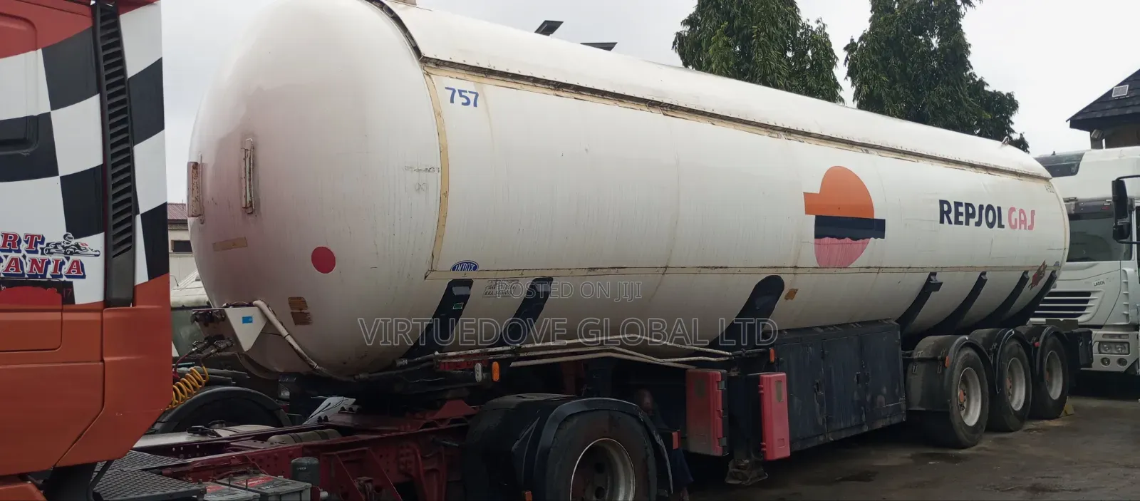 Truck Head Tractor Unit for Tanker Trailer