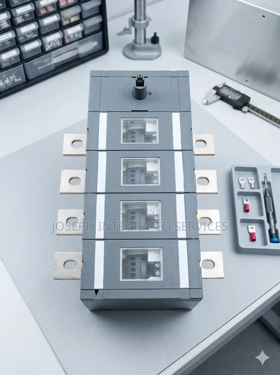 ABB Manual Changeover Switch, Likely in a 4-Pole Configuration.