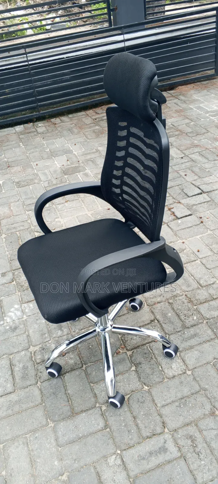 Office Net Chair With Head Rest/Victory Chair