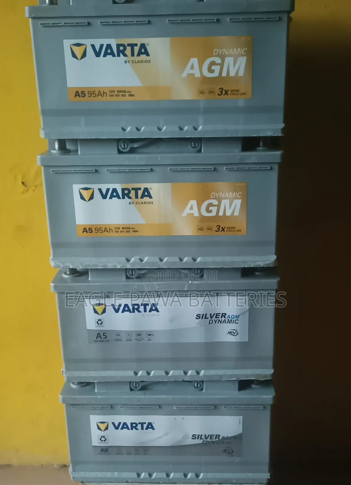 Varta AGM 95ah 850cca