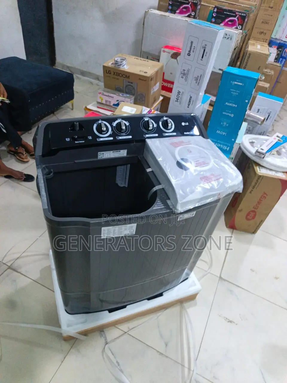 Durable LG 9kg Twin Tub Washing Machine