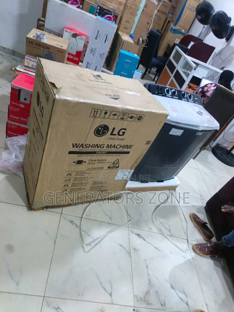 LG 9kg Twin Tub Washer for Home Use