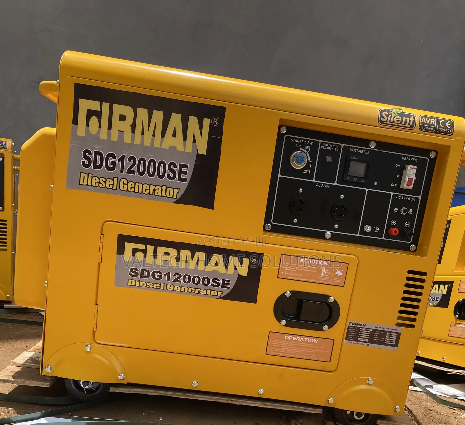 Fireman 12.5KVA Soundproof Diesel Generator – Reliable Backup Power