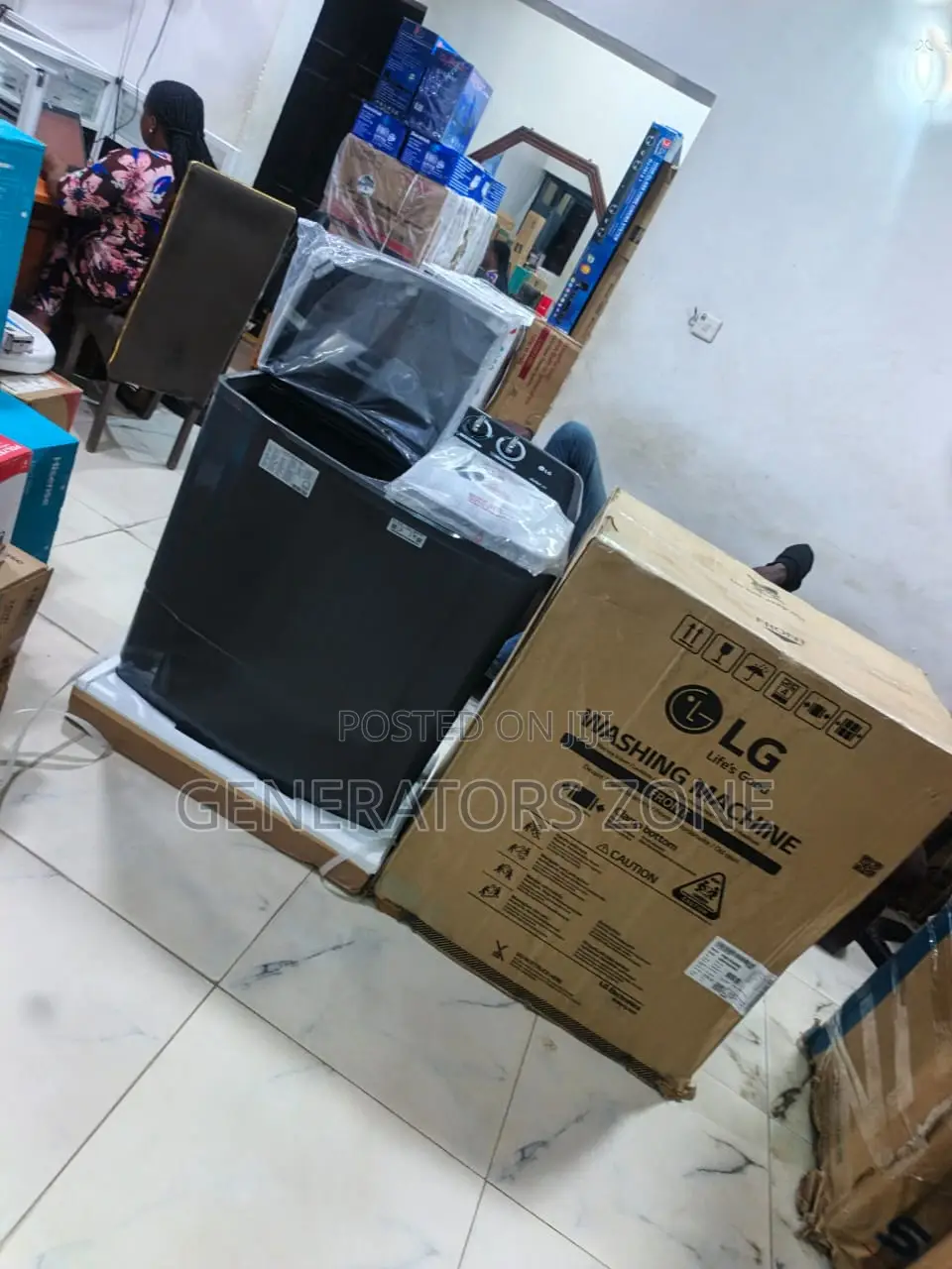 LG Twin Tub Washer With Roller Jet Technology