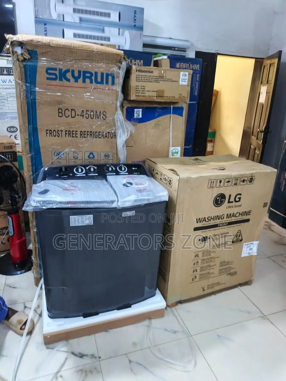 LG Top Load 9kg Twin Tub Washing Machine