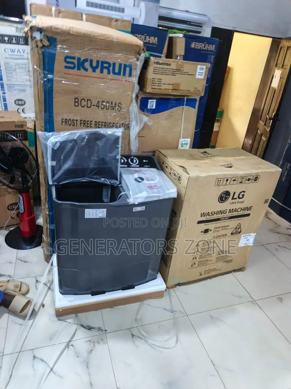 LG Twin Tub Washer With Separate Spinner 9kg