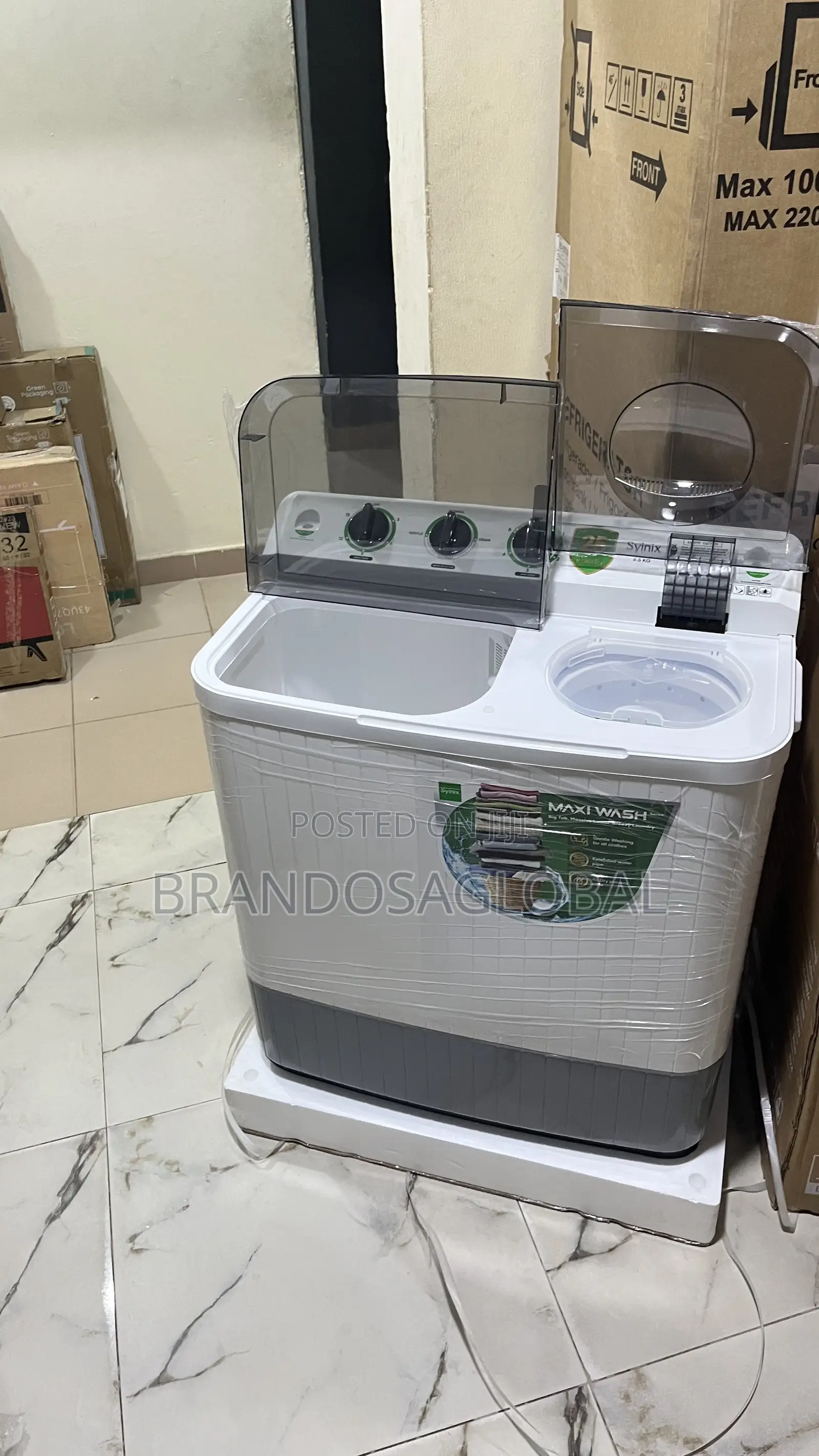 Synix 8.5KG Washing Machine – Convenient Family Laundry Solution