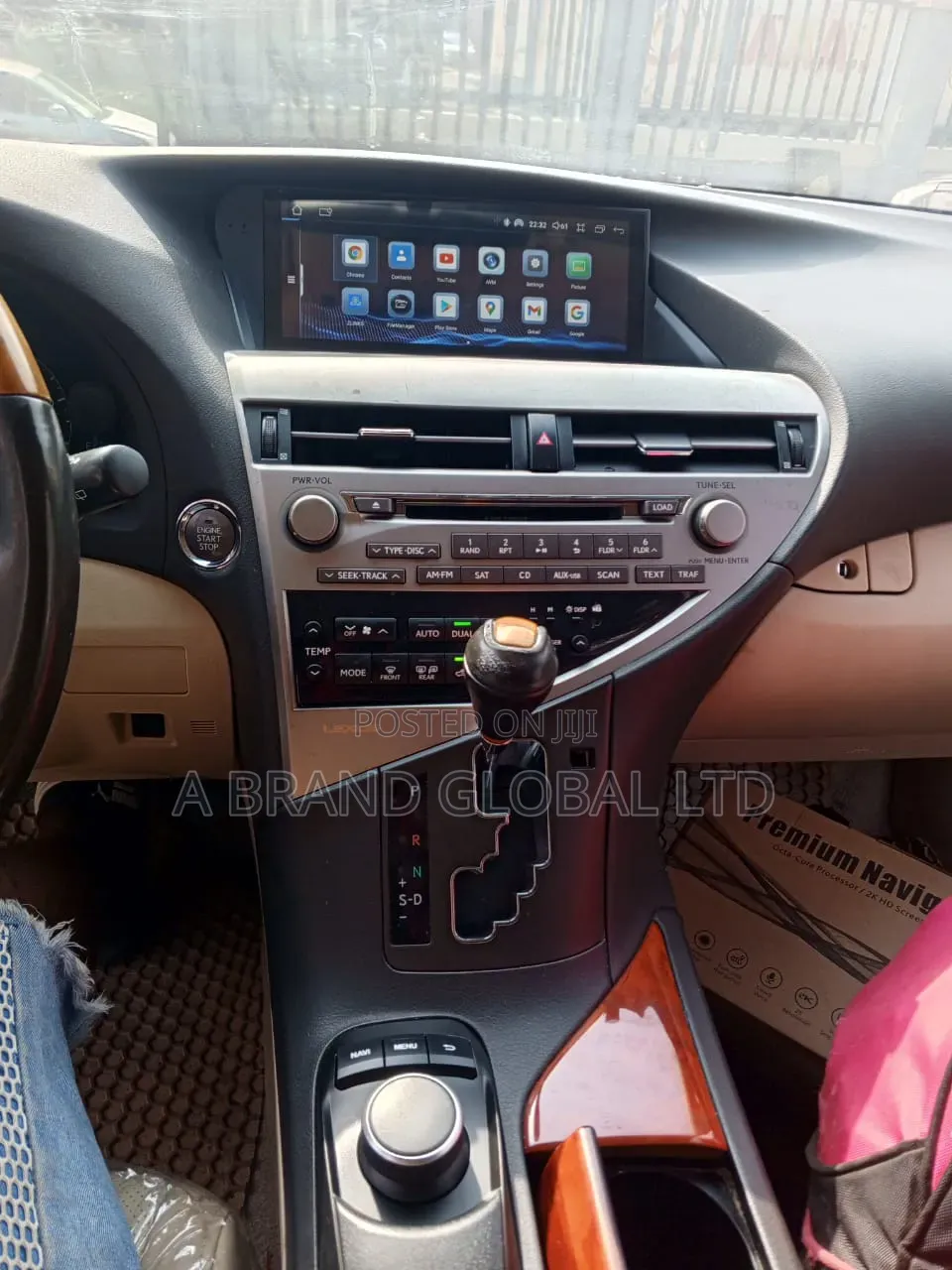 2010-2015 Lexus Rx 350 Android Navigation System With Carplay