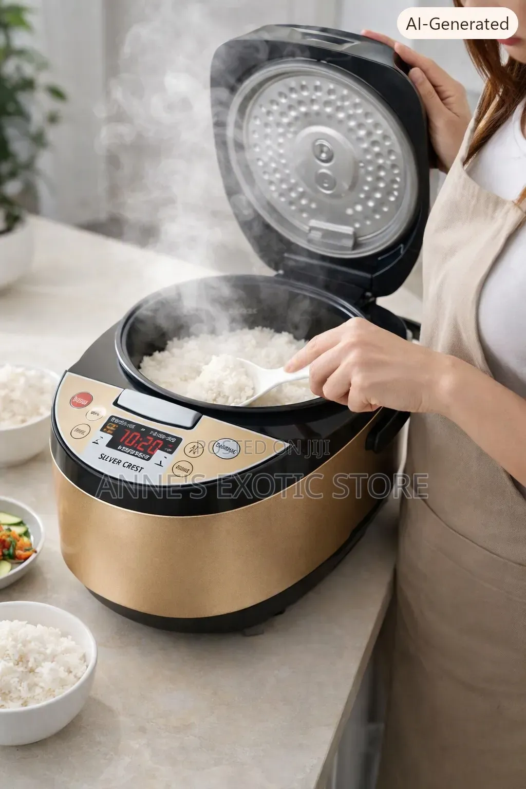 Silver Crest 5L Digital Electric Rice Cooker