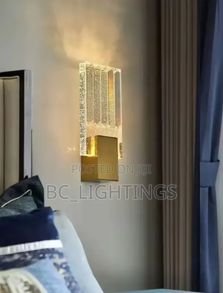 Modern Crystal Living Room Bedroom Bedside Wall Lamp