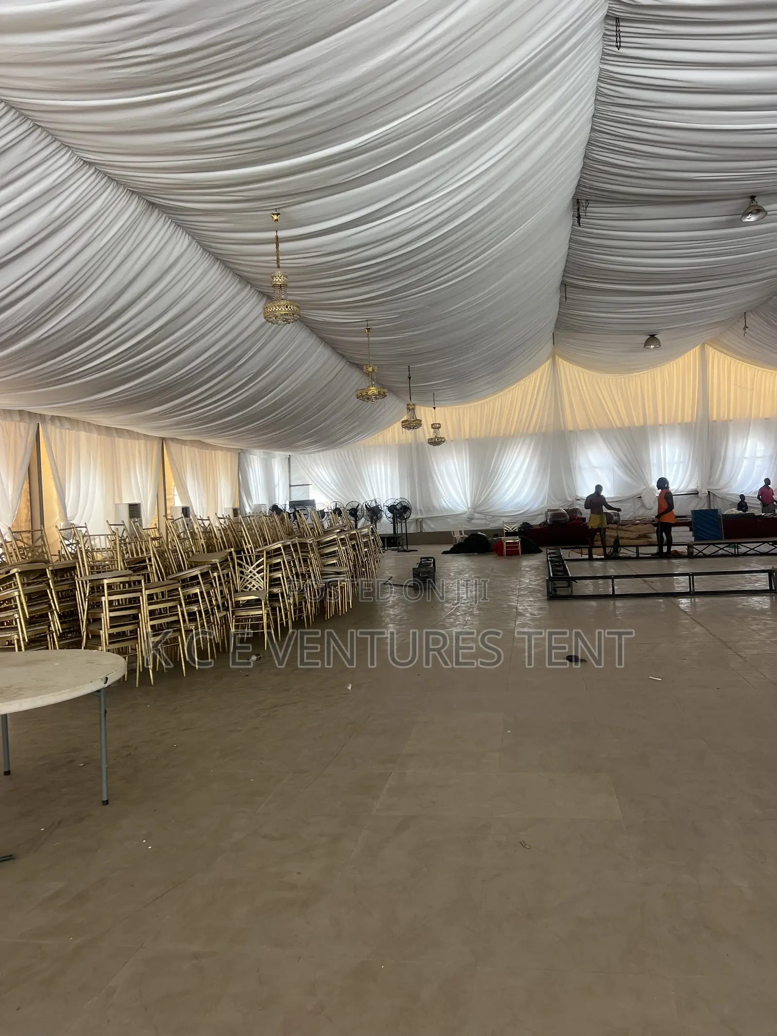 Locally Constructed Durable Marquee Tent